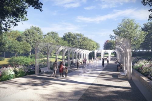 Konstantinovy Lázně opraví kolonádu a pitný pavilon, park obnoví s vodními prvky do 2033