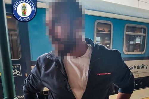 Muž bez jízdenky a dokladů odmítal opustit Bavorský expres. V Plzni si ho převzala cizinecká policie