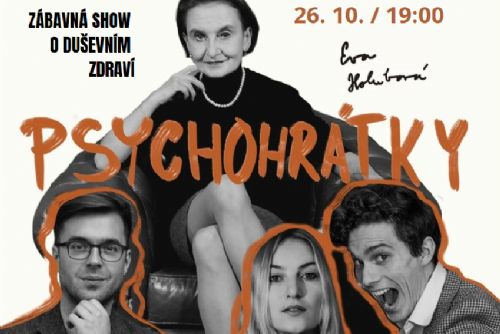 Říjnová Beseda: Psychohrátky s Evou Holubovou, buddhismus i portrét Tatabojs