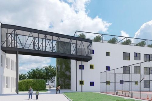 Benešov buduje novou čtyřpodlažní družinu u ZŠ Dukelská za 180 milionů