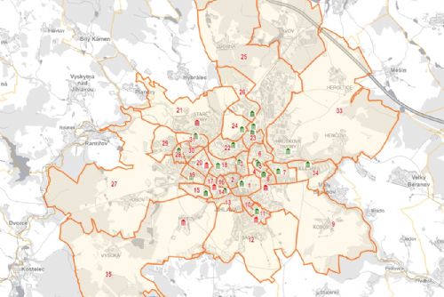 Jihlava zrušila okrsky, voliči by si měli ověřit nové místnosti
