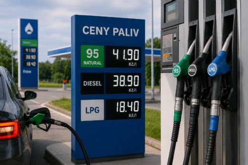 Paliva v Plzeňském kraji dál kolísají. Tentokrát řidičům mírně zlevnila
