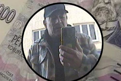   Poznáte muže z bankomatu? Policie pátrá po podezřelém kvůli škodě přes 70 tisíc