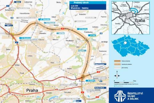 Pražský okruh: Poslední úsek povede tunely mezi Březiněvsí a Satalicemi