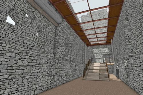 Prosklená střecha nad Radyni? Odvážný plán má zachránit chátrající hradní palác