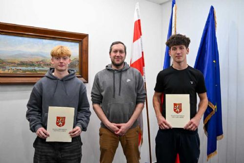 Ústecký magistrát oceňuje mladé sportovce: Kaulfus a SC Blades slaví úspěchy
