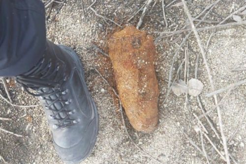 Žena na Tachovsku našla aktivní německý granát