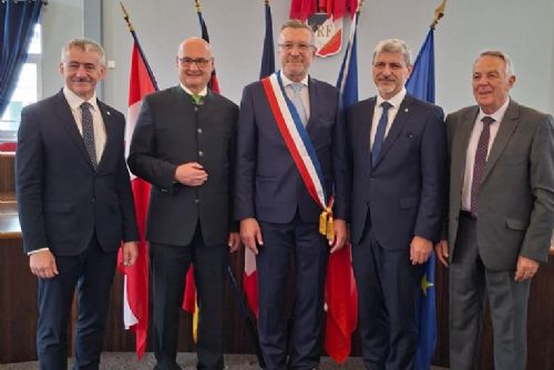 Domažlice slavily ve Francii. Čtyři evropská města spojuje přátelství už desítky let