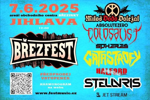 Jihlava rozezní sídliště metalem: Březfest přináší osm kapel