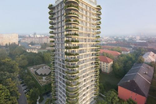 Ostravský mrakodrap na Ostrčilově ulici se změní na 111 bytů, rekonstrukce má začít v červenci