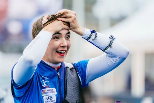 Plzeňská lukostřelkyně Marie Horáčková slaví triumf. Ze Světového poháru veze zlato.