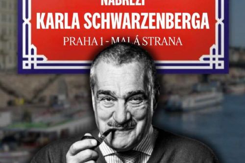 Praha poctí Karla Schwarzenberga pojmenováním nábřeží na Malé Straně