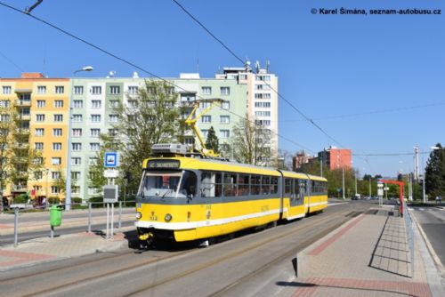 V Plzni začíná oprava kolejí ve Skvrňanech. Tramvaje linky 2 budou končit dřív