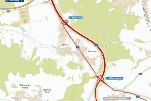 Losiná má blíž k vytouženému obchvatu