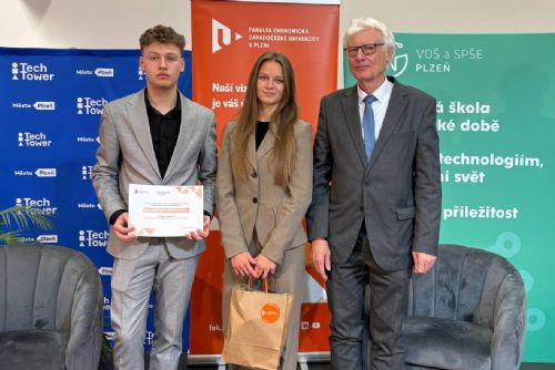 Mladé talenty z Plzně ukázaly, co umí. V TechToweru zazářily nejlepší maturitní práce