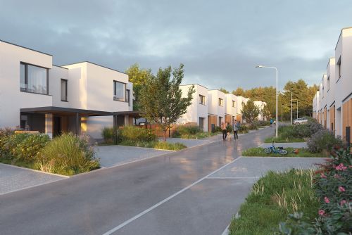 Nová Valcha dál roste. Na jihozápadě Plzně přibydou desítky bytů a rodinné domy