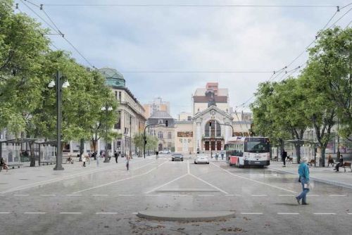 Pardubice mění náměstí: Zeleň místo aut, projekt za 60 milionů