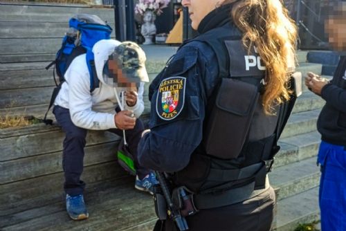 Plzeňští strážníci zadrželi hledaného muže v Šumavské