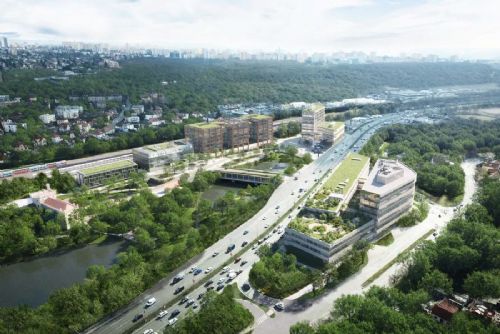 Praha uzavřela dohodu o pozemcích u krčského nádraží. Umožní výstavbu stanice Nádraží Krč na lince D