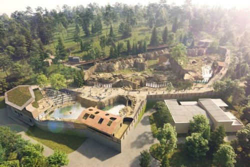 Pražská zoo staví nový pavilon pro lední medvědy za 755 mil. Kč