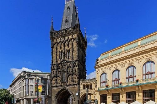Prašná brána v Praze prochází revitalizací