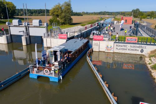 Baťův kanál se prodloužil: Nové možnosti pro turisty i pracovní místa