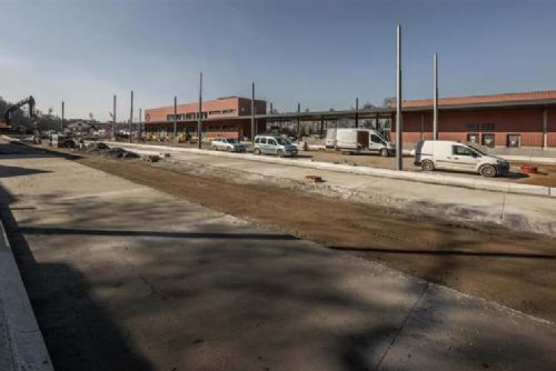 Centrální dopravní terminál v Jihlavě bude dokončen v polovině roku 2026