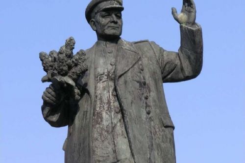 Koněvova socha zamíří do Muzea paměti XX. století