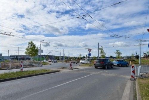 Křižovatka u plzeňského Makra se dnes uzavře kvůli přestavbě