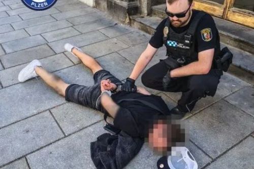 Muž se zákazem pobytu zkusil trik s cizím jménem. Pak přišel marný útěk