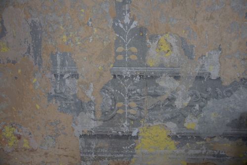 Na zámku v Merklíně objevili restaurátoři antické výzdoby, jde o mimořádný nález