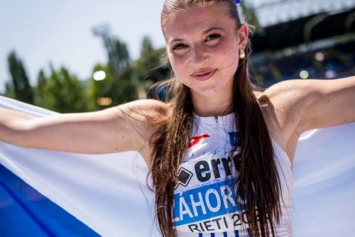 Plzeňská dálkařka Kristýna Záhořová v Rieti skočila 6,47 m a překonala dva rekordy