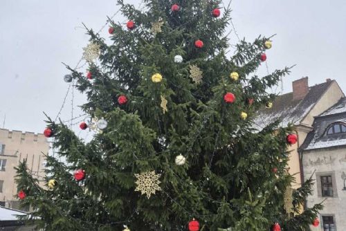 Tábor zahajuje advent rozsvícením vánočního stromu a betlémem