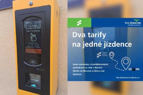 E-jízdenky z Vysočiny do Jihomoravského kraje půjdou platit kartou