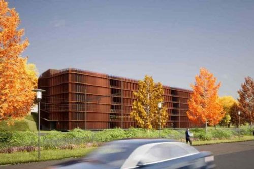 Hostivice dostane nový parkovací dům P+R s 480 místy a nabíječkami, projekt uleví příjezdům do Prahy