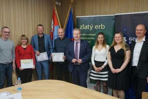 Jirkov triumfuje v soutěži Zlatý erb 2025 za nejlepší webové stránky