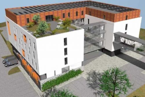 Nová budova: Rekonstrukce, parkovací místa a zahrada na střeše