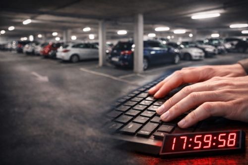 O místo v novém parkingu u Atomu rozhodne dnes v 18 hodin klikací závod