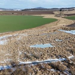 Ostřetice na Klatovsku mají nové laguny, pomáhají zachovat biotopy vytvořené bobrem