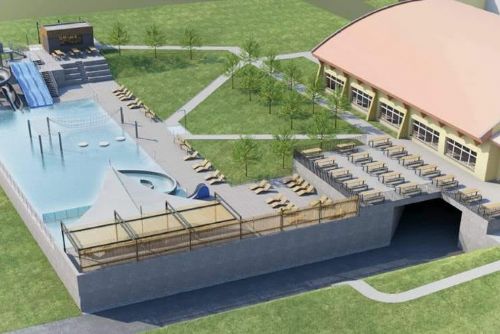 Pelhřimov připravuje venkovní bazénový komplex za 70 milionů, otevření plánováno na léto 2027