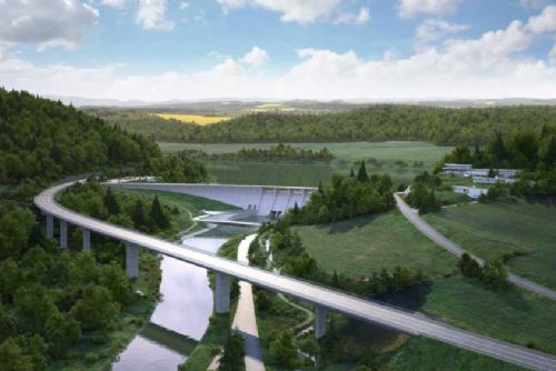 Přehrada Nové Heřminovy: Klíčová fáze, většina pozemků vykoupena, dokončení do 2033