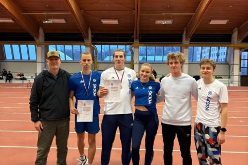Studenti ZČU přivezli z akademického mistrovství ČR v halové atletice stříbro