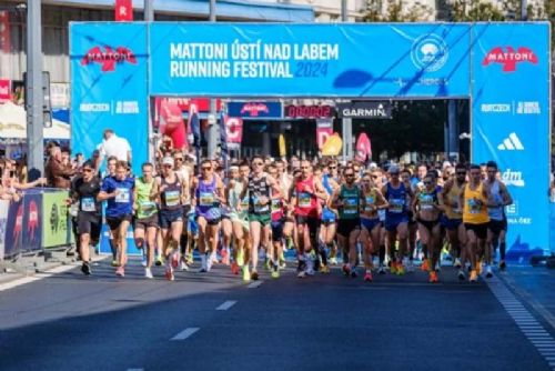 Ústecké centrum roztančí rekordní Mattoni 1/2Maraton 2025