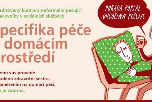 Bezplatné kurzy péče o blízké: rady a tipy od Vysočiny