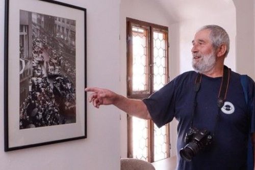 Osvobození Plzně 1945 - historie ožívá díky velkoformátovým fotografiím