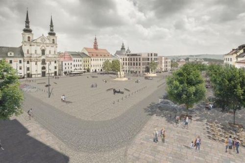 Revitalizace Masarykova náměstí v Jihlavě začne retenční nádrží. První etapa má odstartovat na jaře 2027