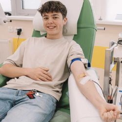 Studentské Krvebraní zaplnilo čekárnu budějovického transfuzního oddělení