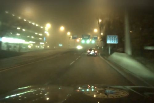 Zběsilá honička v centru - řidič se zákazem řízení dopaden na cyklostezce