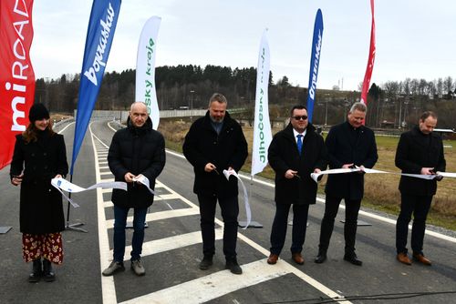 Obchvat Kaplice dokončen