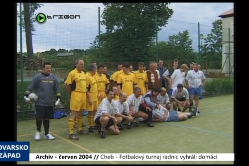 2004 – Cheb: Fotbalový turnaj radnic vyhráli domácí (TV Západ)